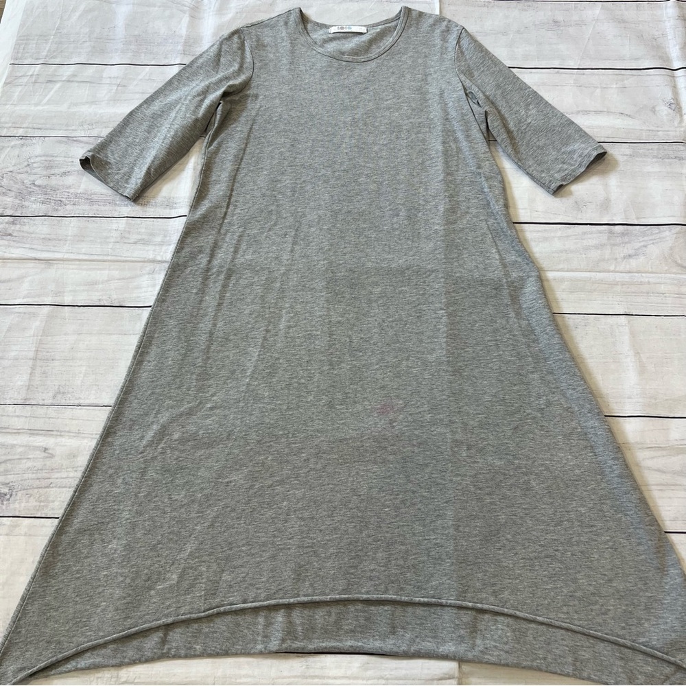 Coco Blanc Gray High-Low Dress